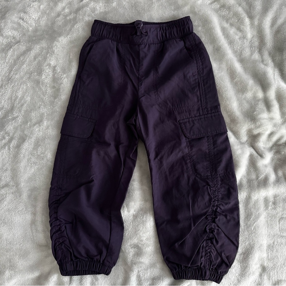 Old Navy Kids Dark Purple Light Weight Pant Cargo Joggers